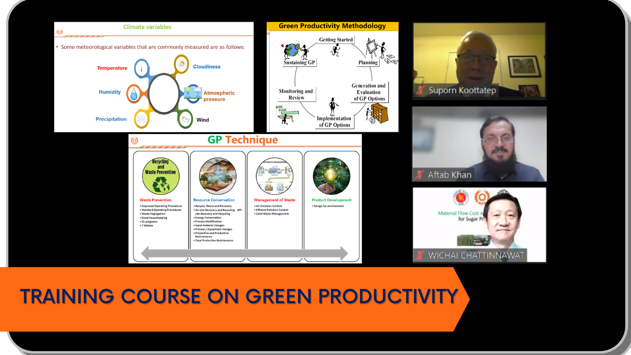 APO flagship training course on Green Productivity